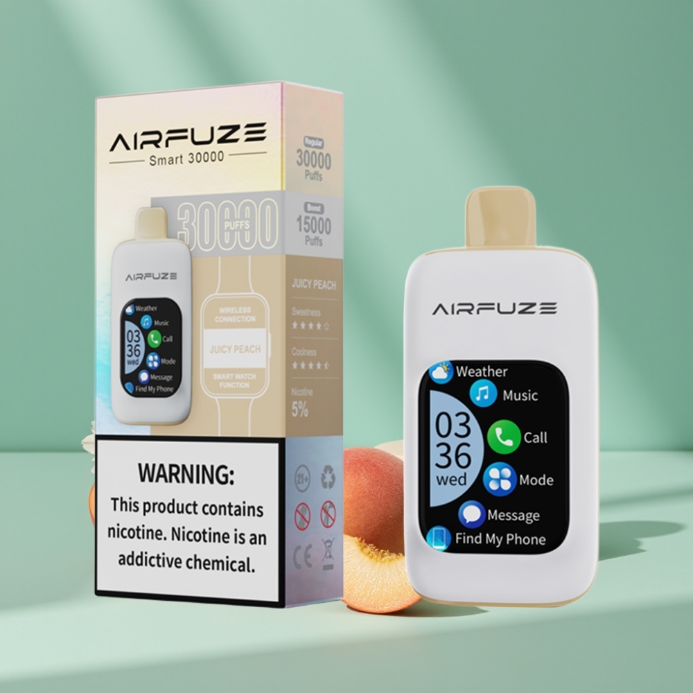 AirFuze Smart 30000 Puffs Disposable Pod Juicy Peach 900mAh Type-C