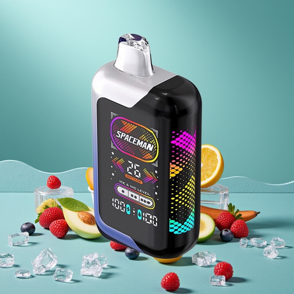 SMOK Spaceman SP40000 Zero Nicotine Disposable 40000 Puffs 20ml 1000mAh Blue Razz Ice